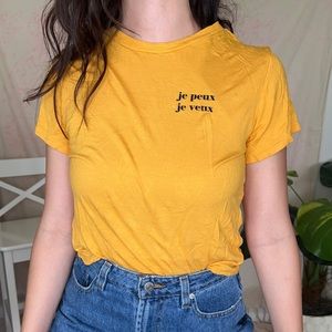H&M Divided French Tee